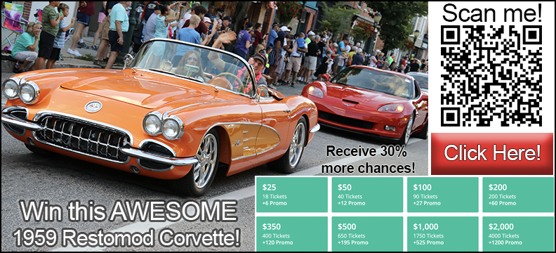 Win this AWESOME 1959 Restomod Corvette!