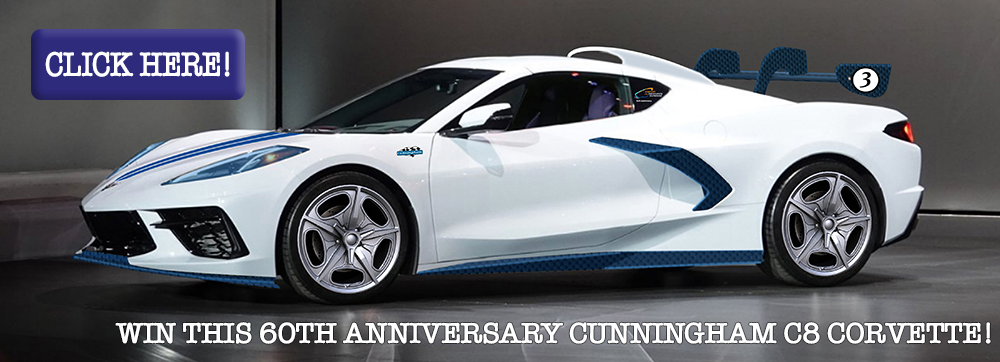 Cunningham Corvette C8 Sweepstakes Car